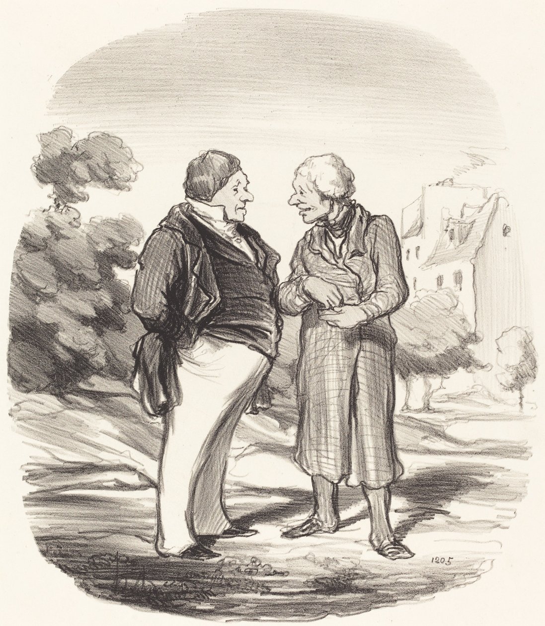 Kalifornische Aktionäre von Honoré Daumier