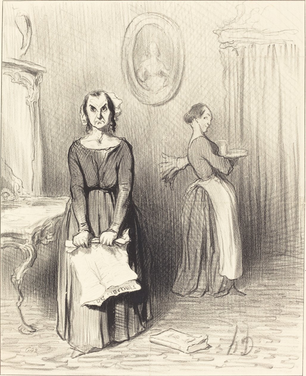 Dieses Journal findet mein Werk erbärmlich... von Honoré Daumier
