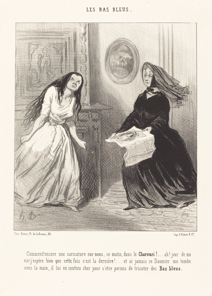 Was! Noch eine Karikatur über uns... von Honoré Daumier