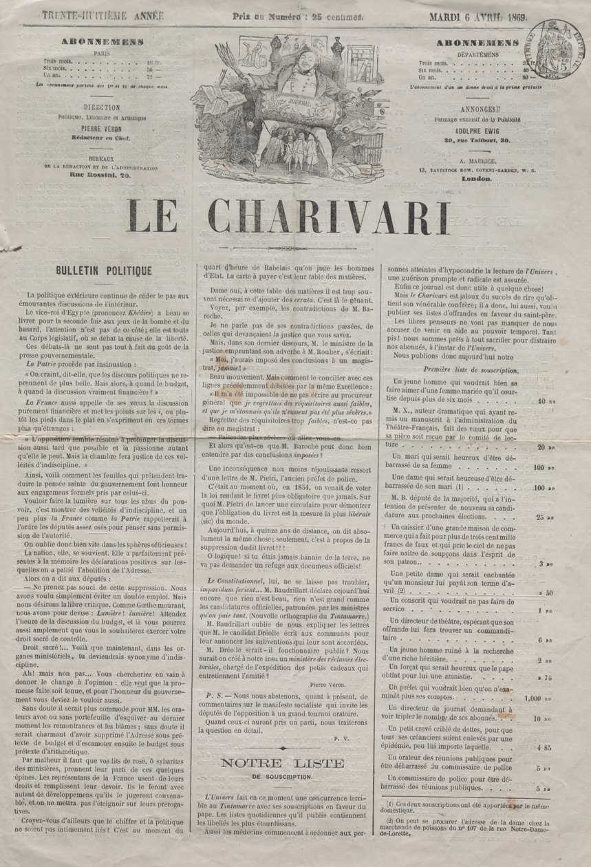 Schwierigkeiten beim Schlankwerden von Honoré Daumier