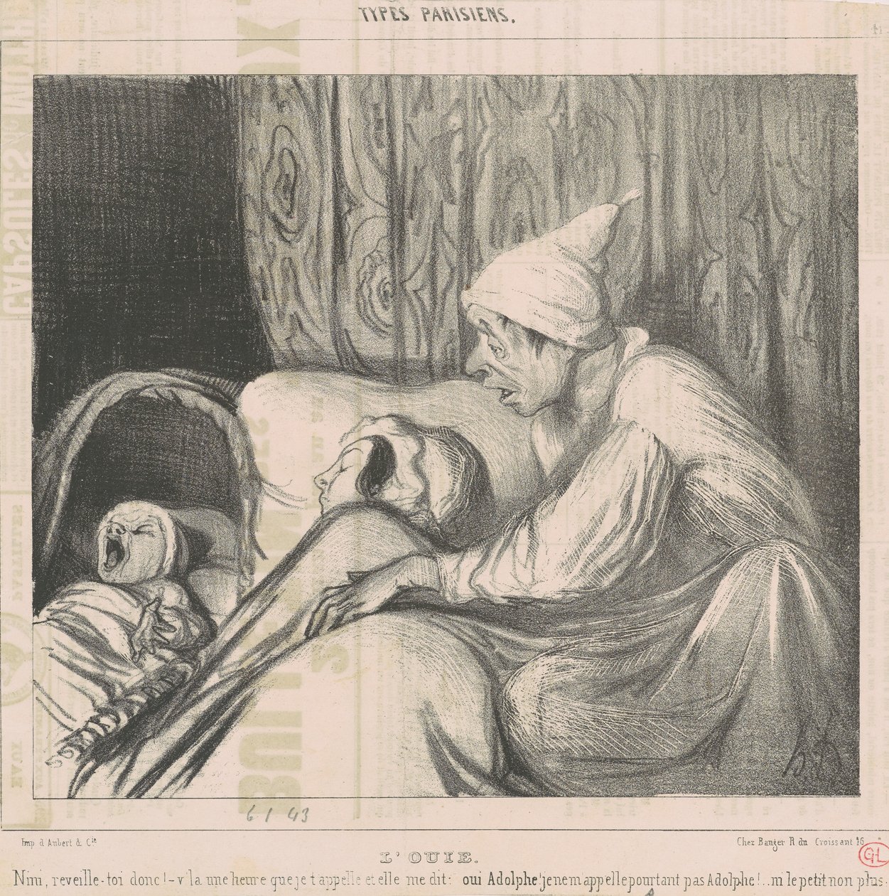Das Gehör von Honoré Daumier