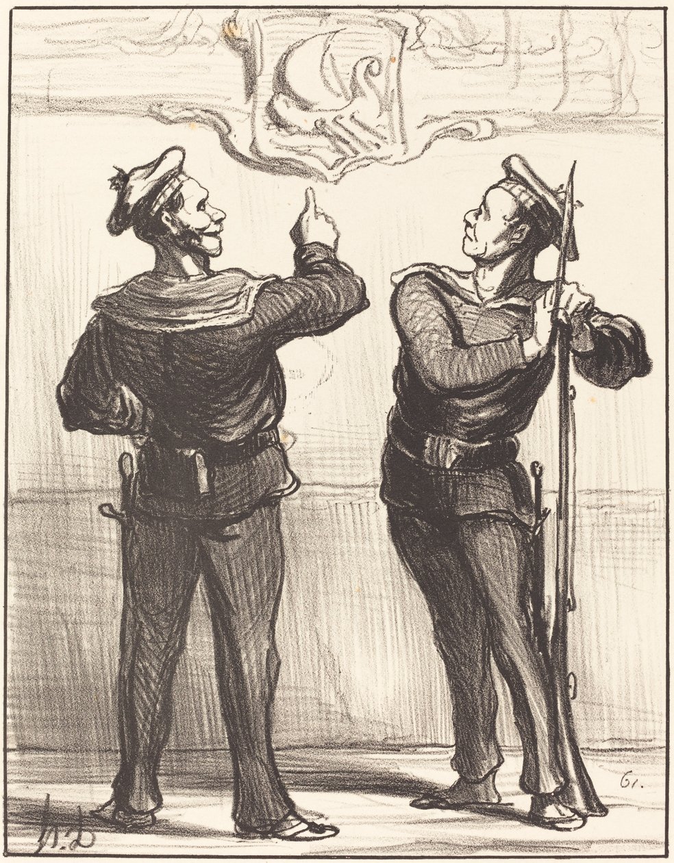 Wir hätten es nie gedacht... von Honoré Daumier