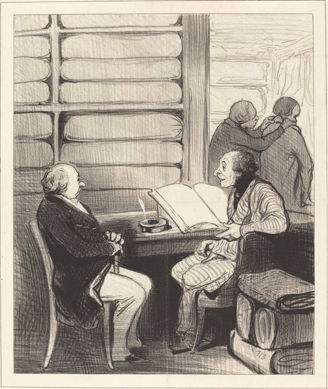 Ja, mein lieber Herr Badoulard, ich werde... von Honoré Daumier