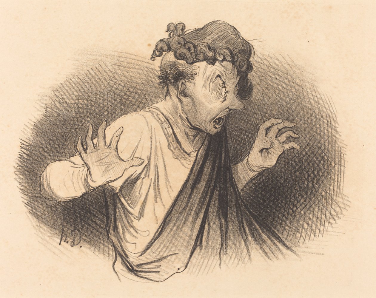 Für wen sind diese Schlangen... von Honoré Daumier