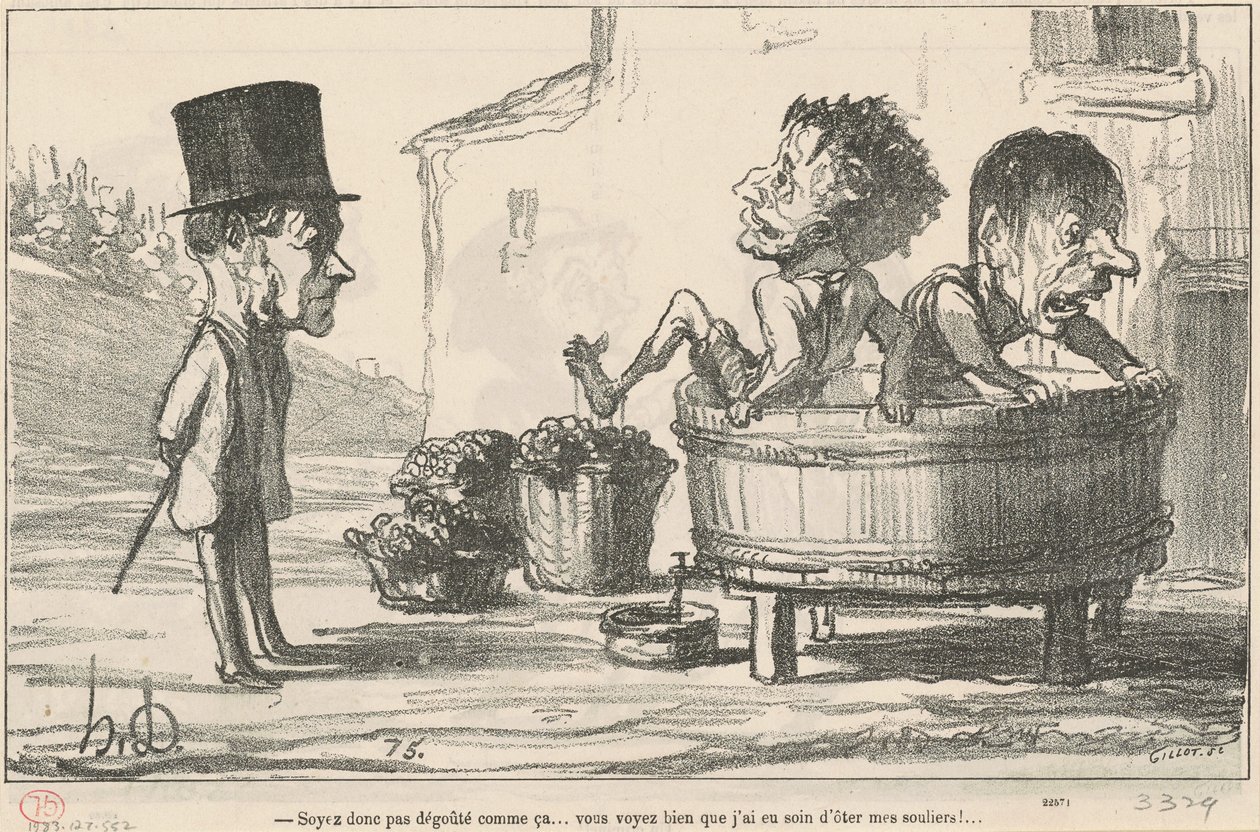 Seien Sie nicht so angewidert... von Honoré Daumier