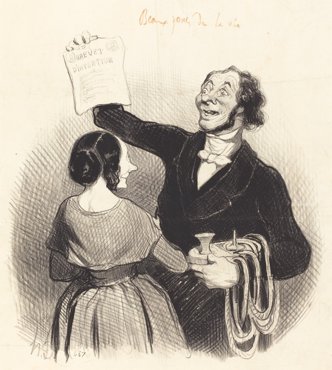 Ein großer Mann mehr von Honoré Daumier