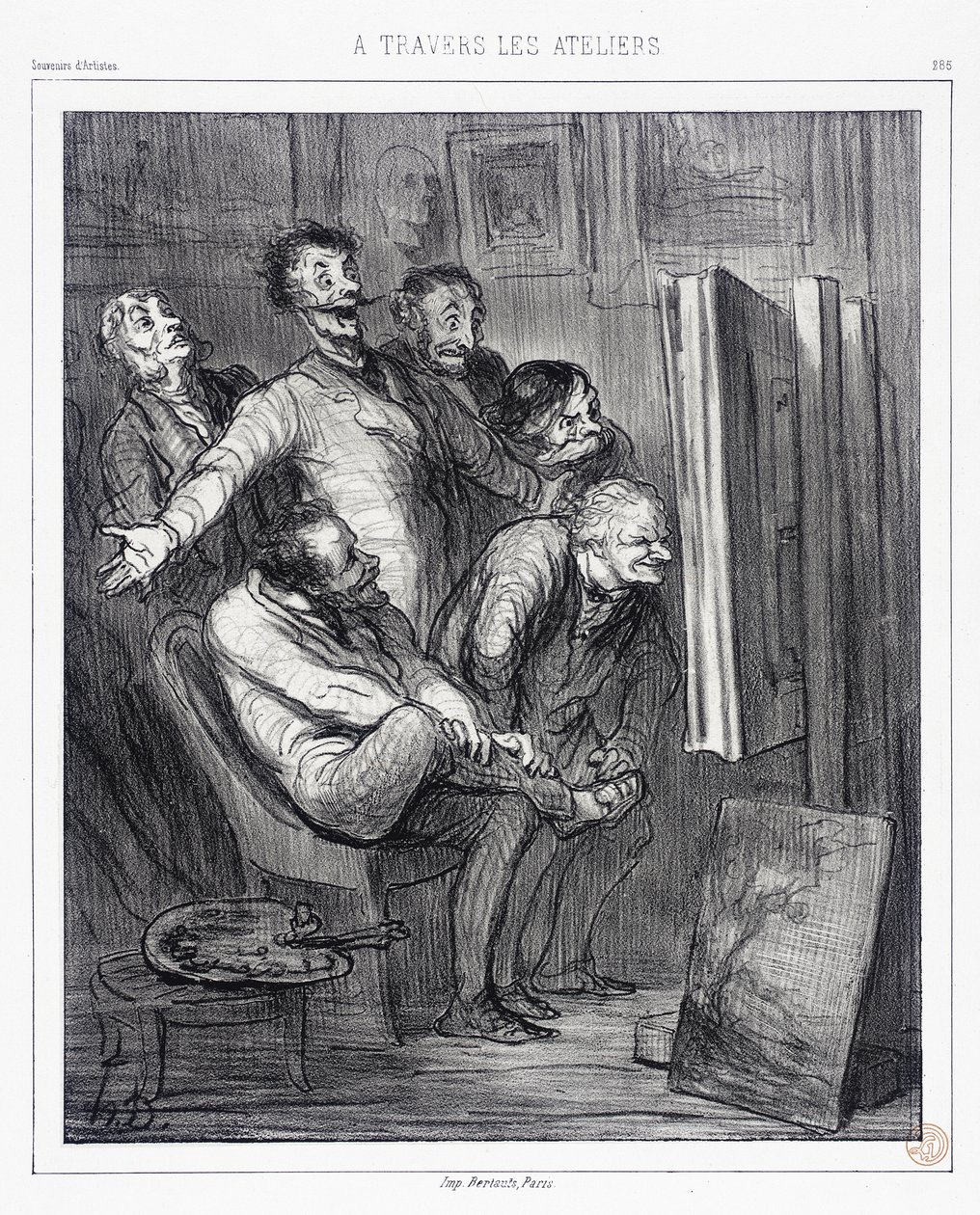 Durch die Ateliers von Honoré Daumier