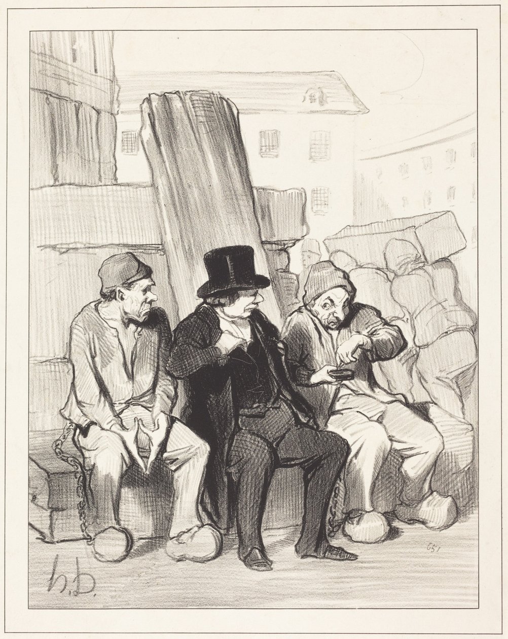 Also, mein Freund, mit zweiundzwanzig Jahren... von Honoré Daumier