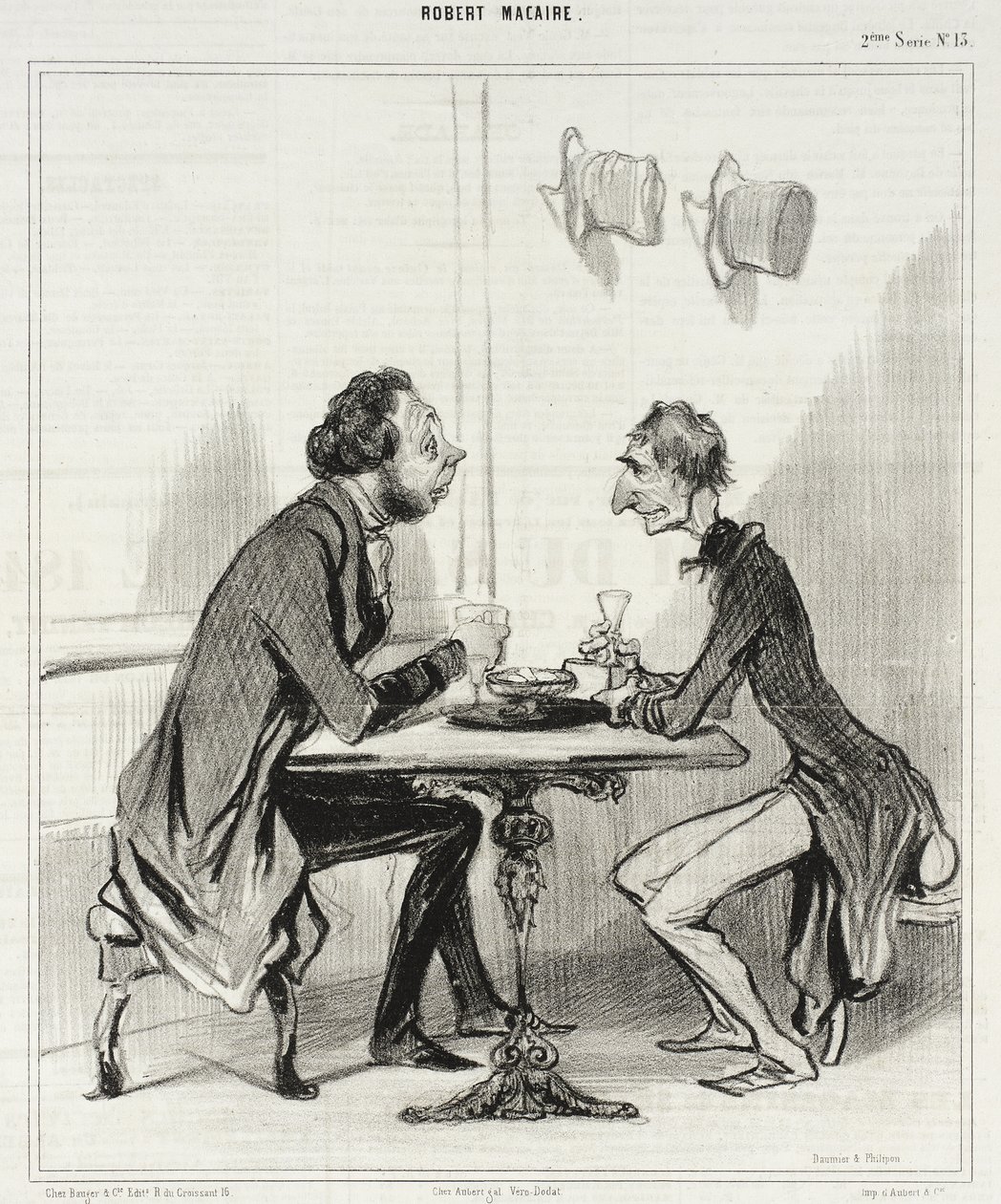 Unwiderstehliches Argument... von Honoré Daumier