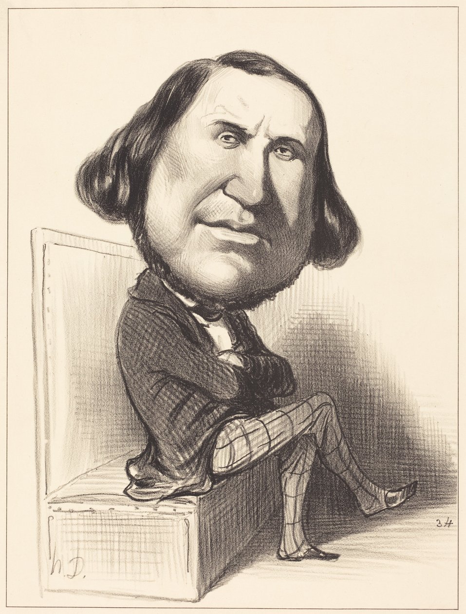 Augustabend von Honoré Daumier