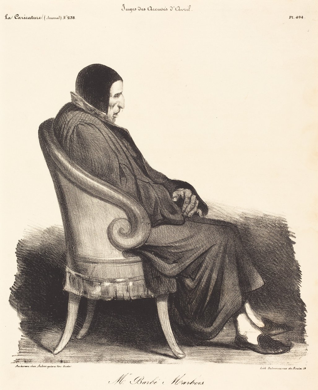 Barbé-Marbois von Honoré Daumier