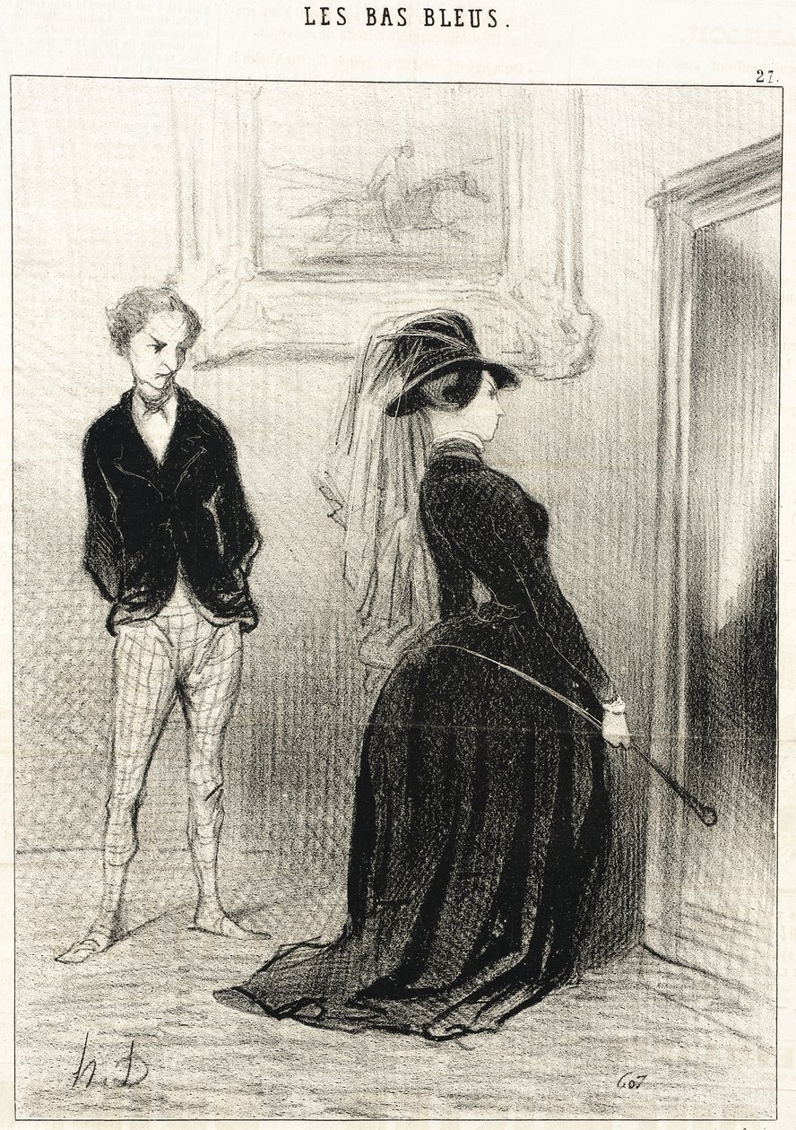 Es ist seltsam, mir kommen jetzt keine Ideen mehr... von Honoré Daumier