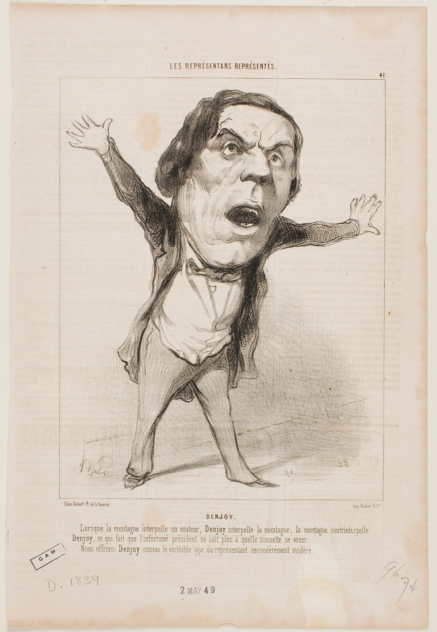 Denjoy von Honoré Daumier