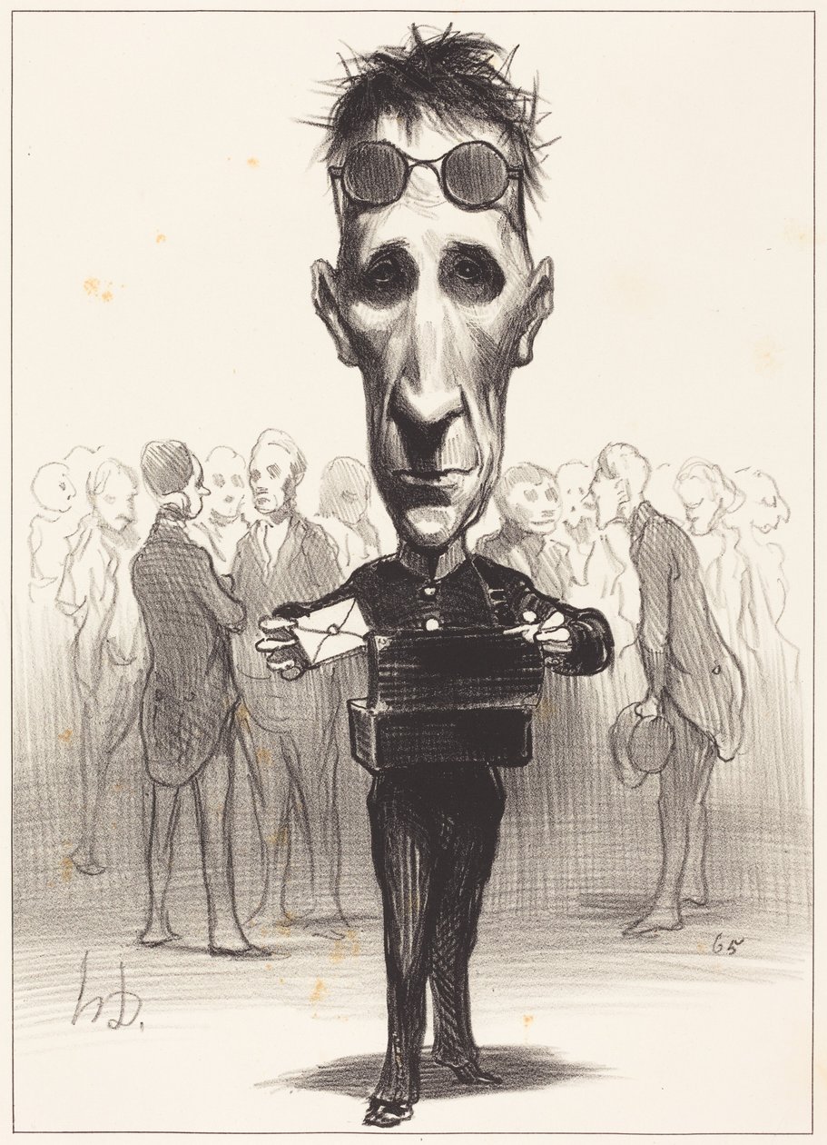Félix Saint-Priest von Honoré Daumier