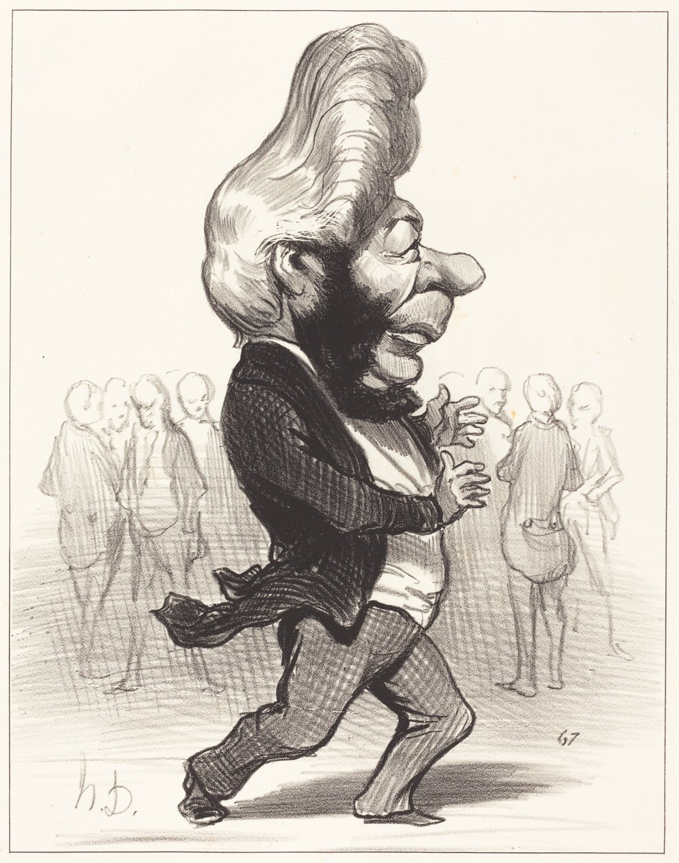 Ferdinand Favre von Honoré Daumier