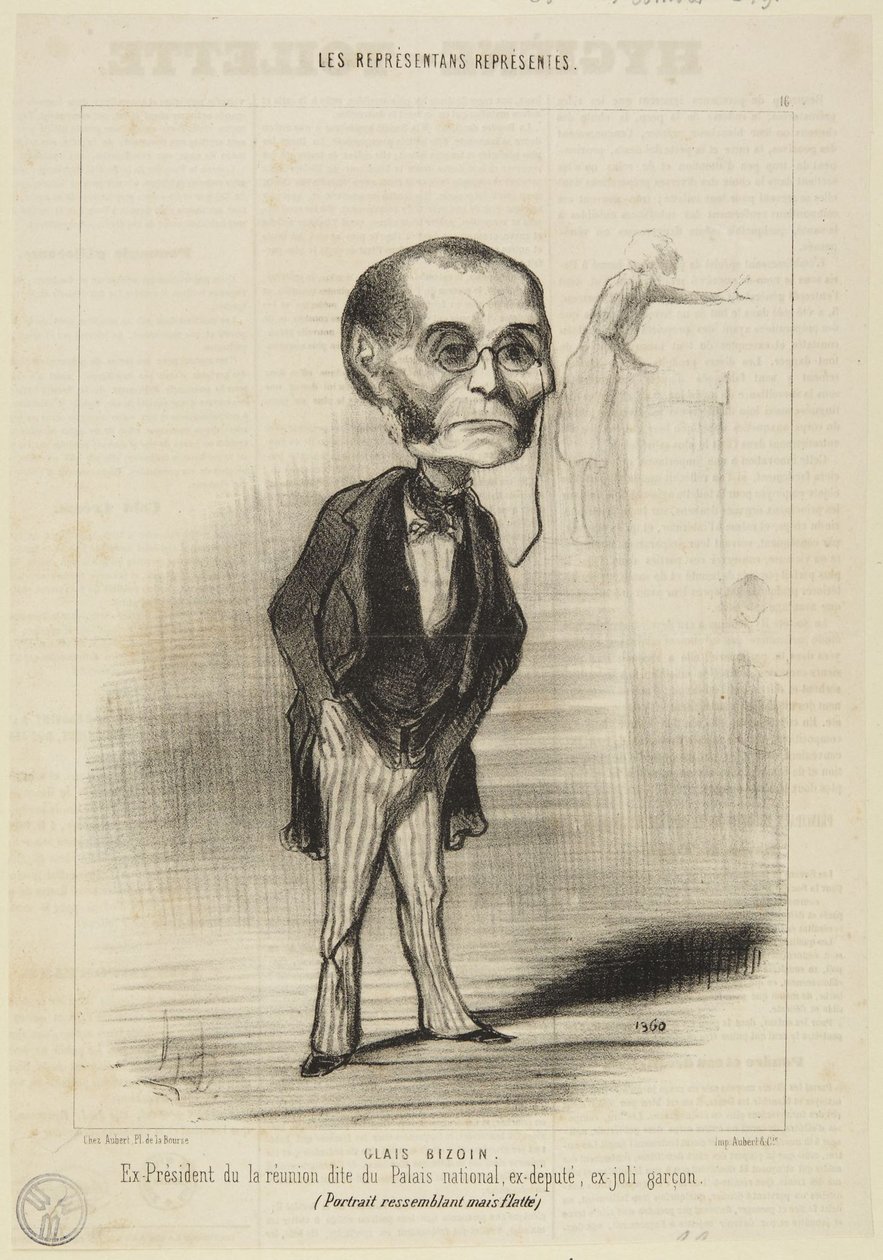 „Glais-Bizoin“ von Honoré Daumier
