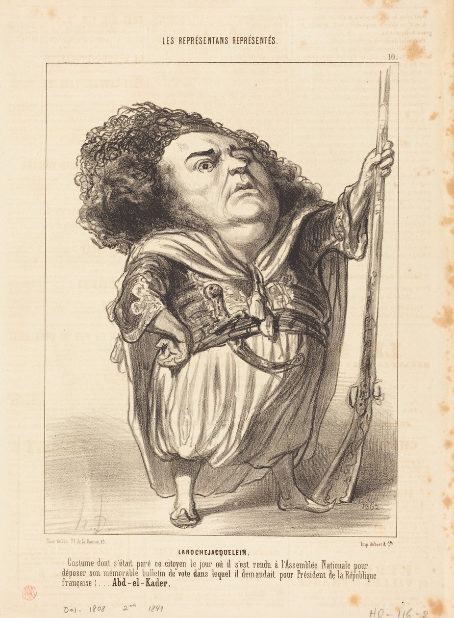 Henri de Larochejacquelein von Honoré Daumier