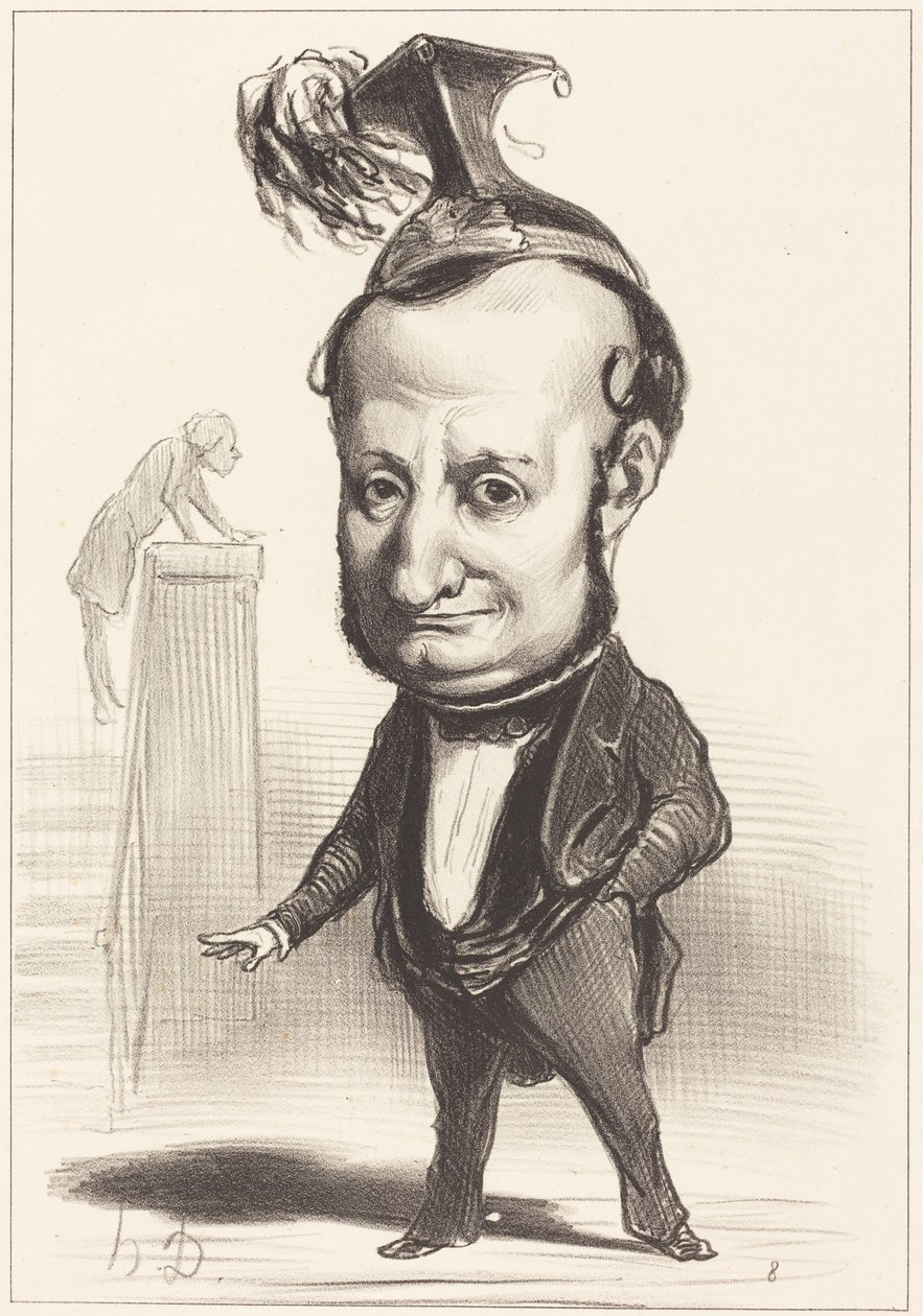 L.F. Raymond Wolowski von Honoré Daumier
