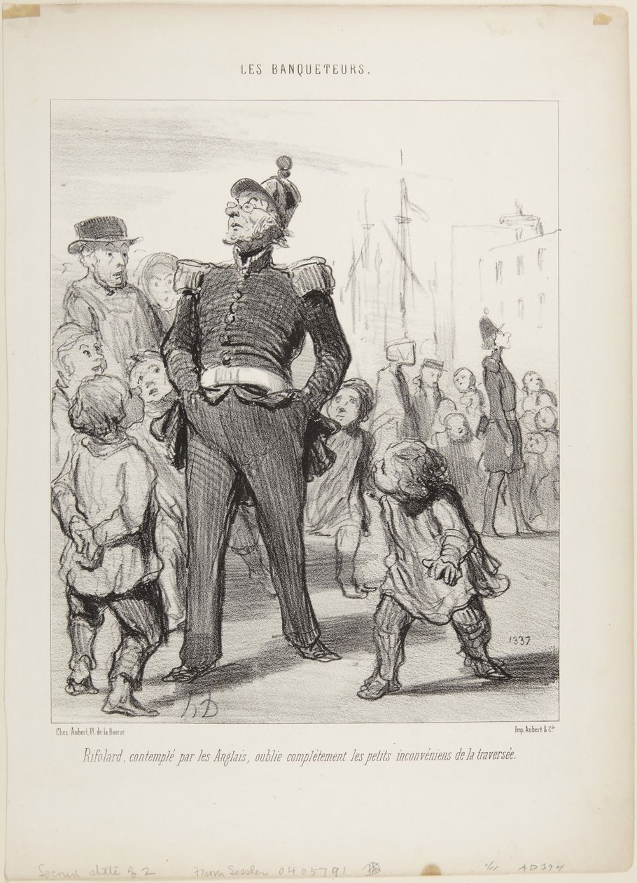 „Die Bankettgäste“ von Honoré Daumier