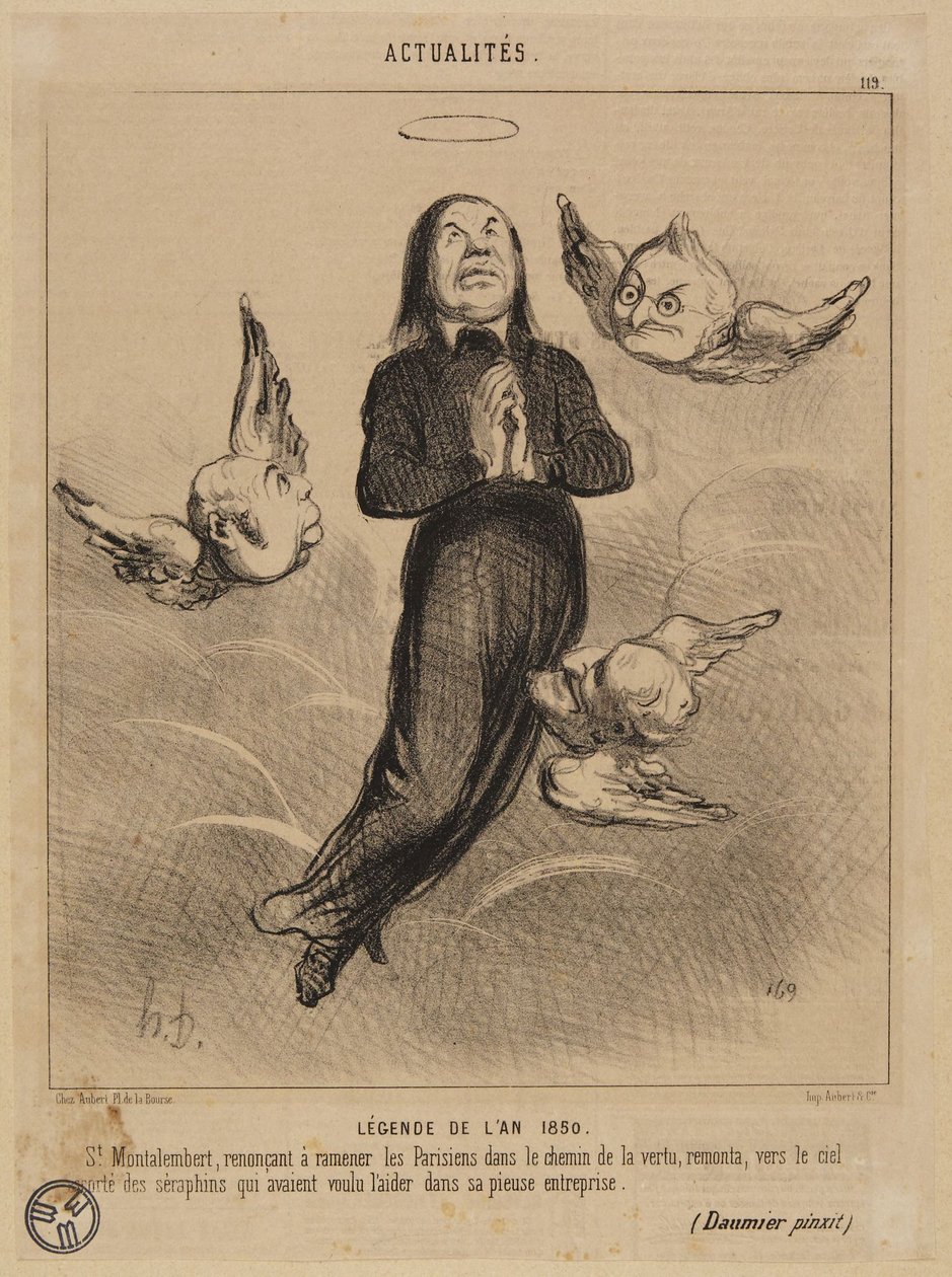 „Legende des Jahres 1850“ von Honoré Daumier