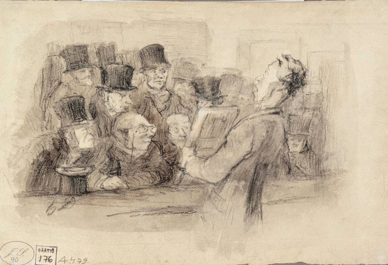 Kunstauktion von Honoré Daumier