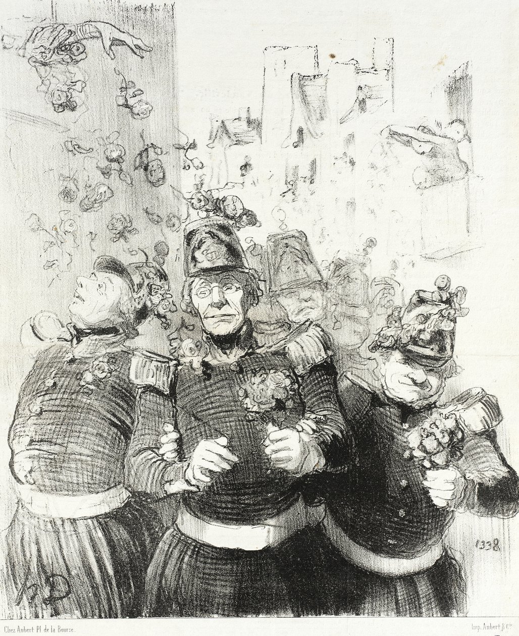 Rifolard ist entzückter denn je... von Honoré Daumier