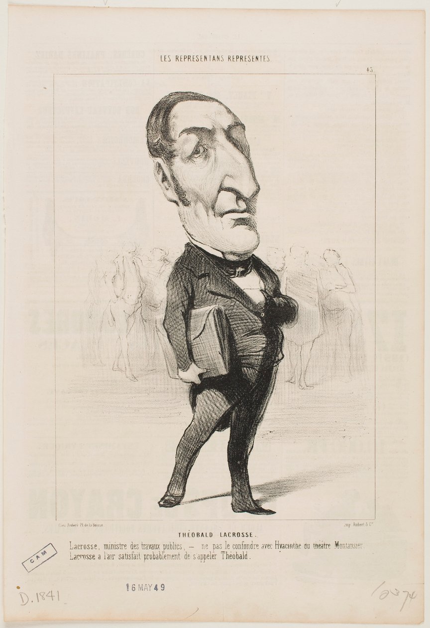 Theobald Lacrosse von Honoré Daumier