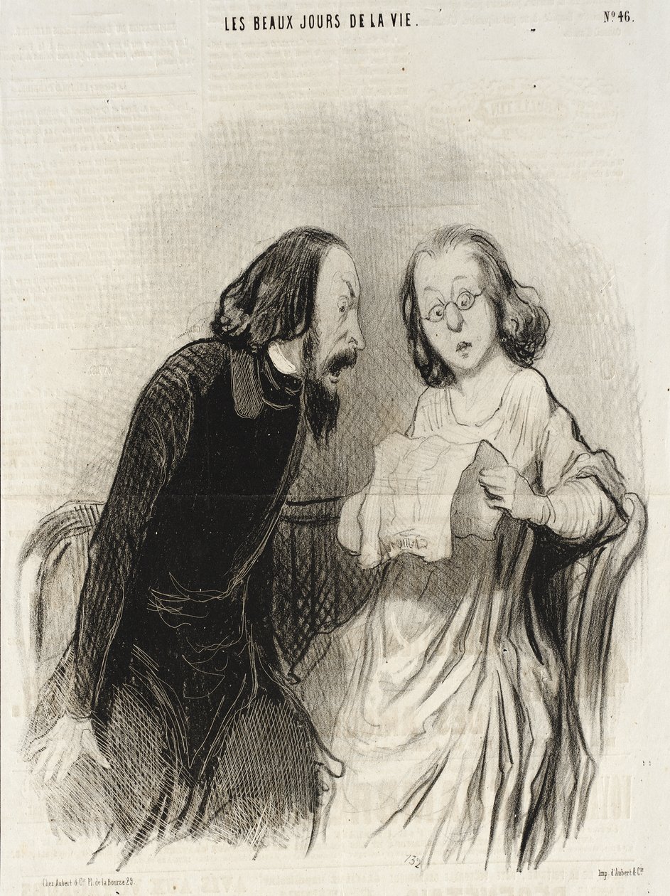 Ein lobender Artikel von Honoré Daumier