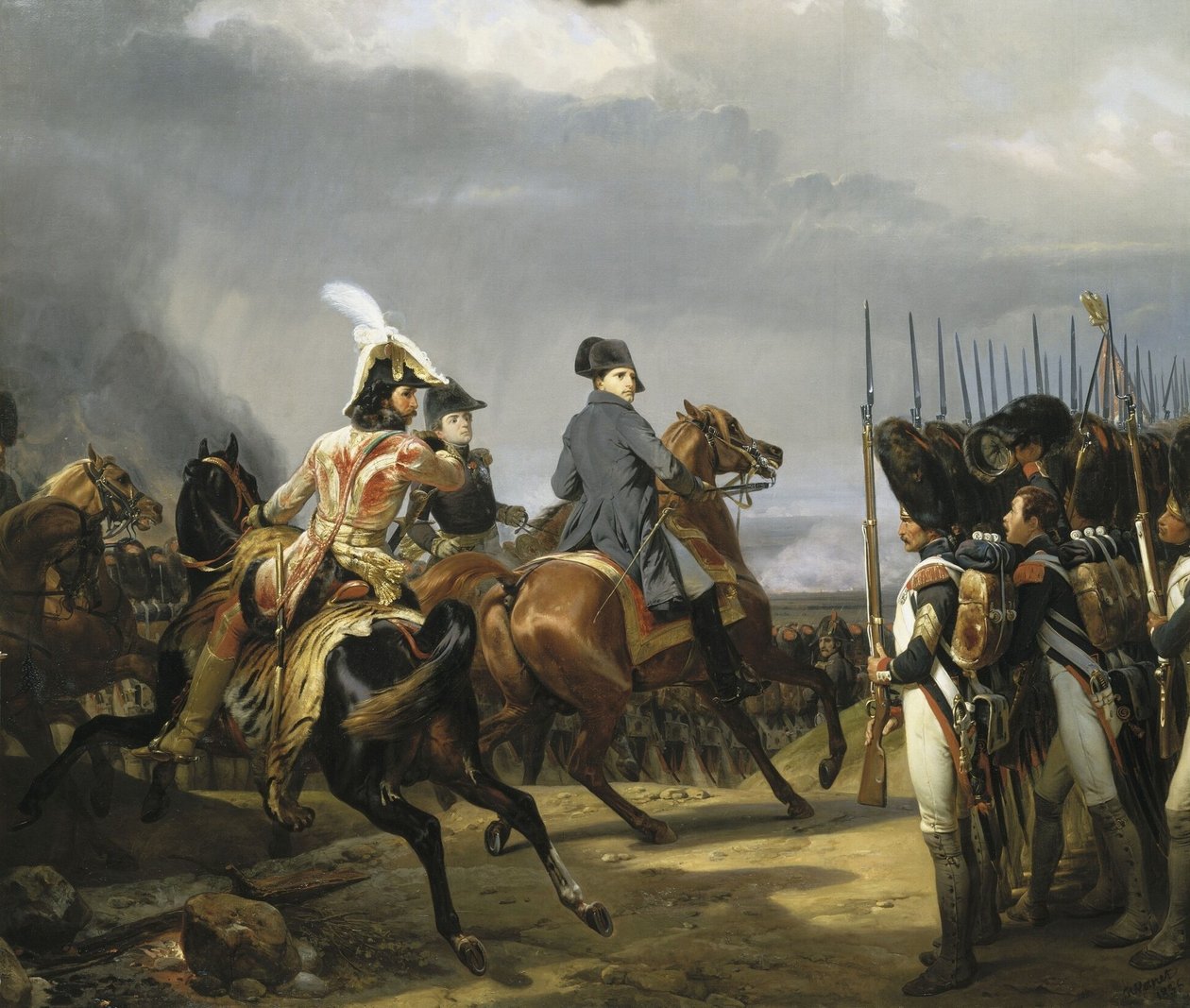 Schlacht von Jena. 14. Oktober 1806 von Horace Vernet