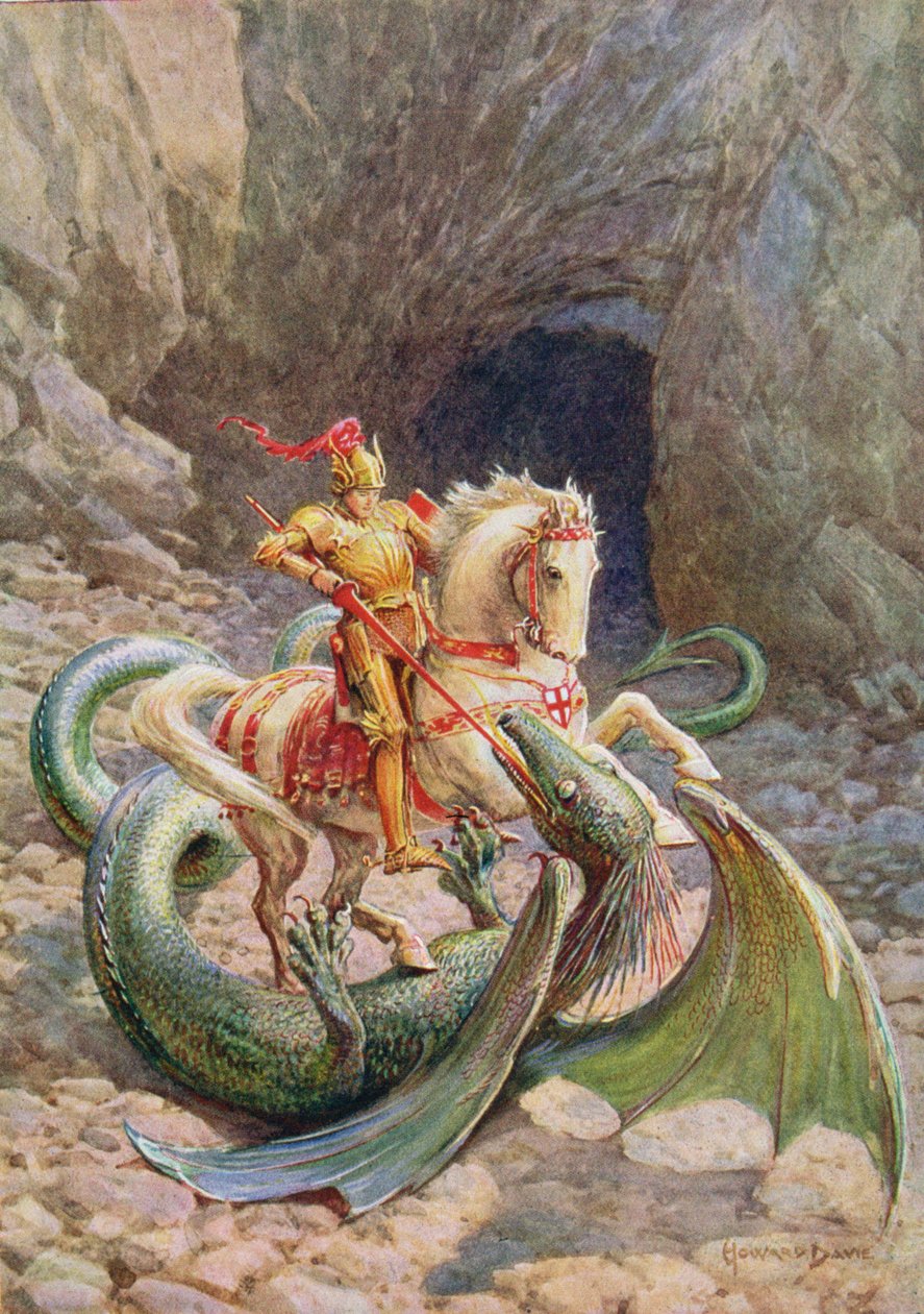 Der Drache... fiel tot zur Erde, aus 