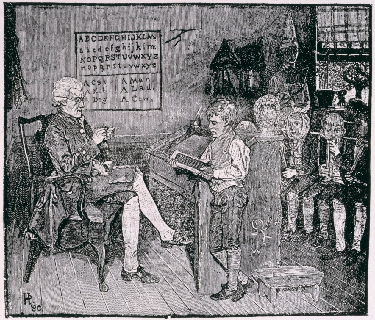Alte Schule in Pennsylvania, aus Harper