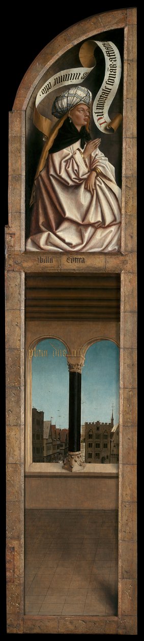 Erythräische Sibylle, vom Äußeren des linken Flügels des Genter Altars von Hubert & Jan van (1390 1441) Eyck