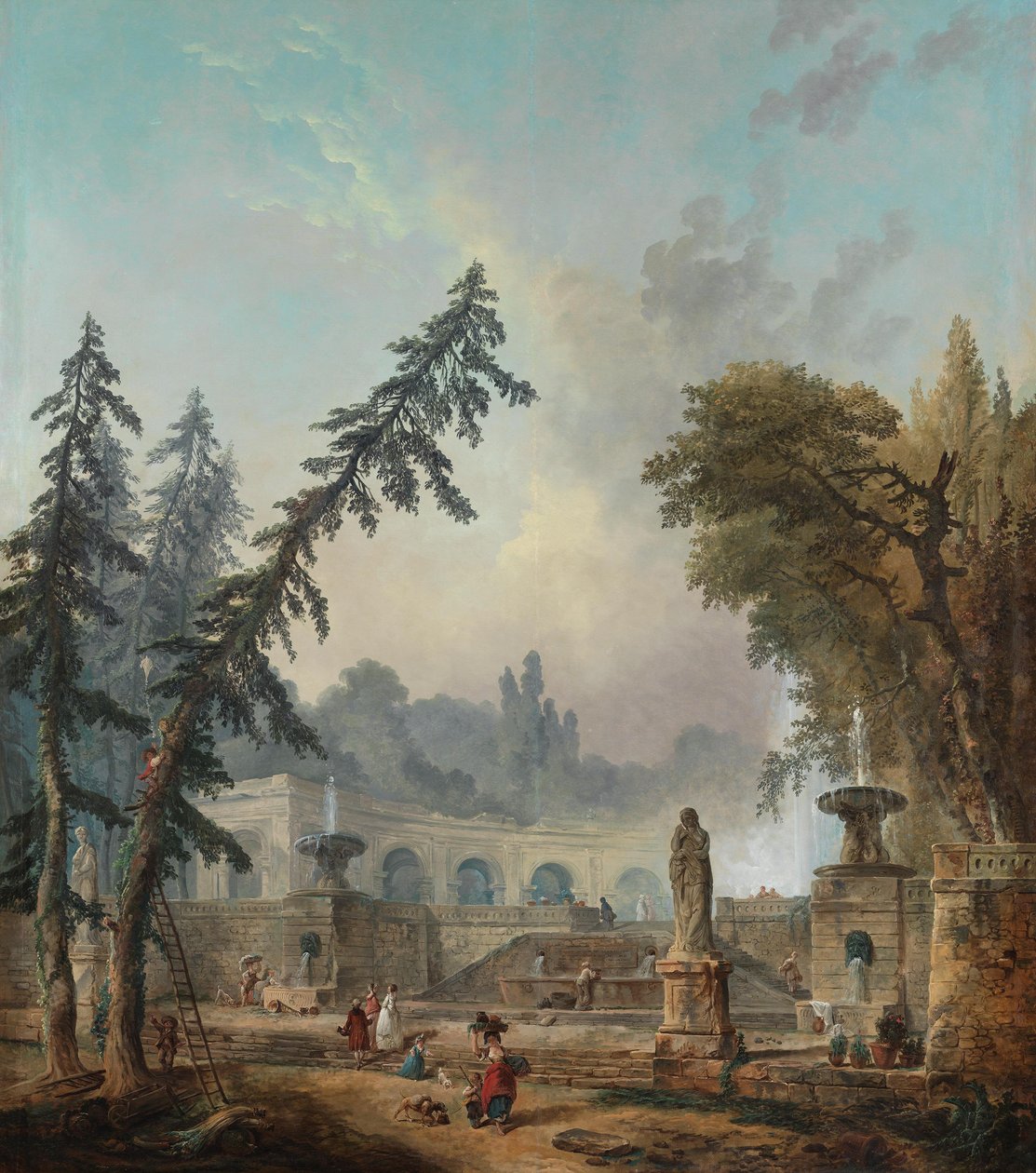 Parklandschaft von Hubert Robert