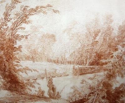 Der Garten des Landhauses von Claude-Henri Watelet in Le Moulin-Joli von Hubert Robert
