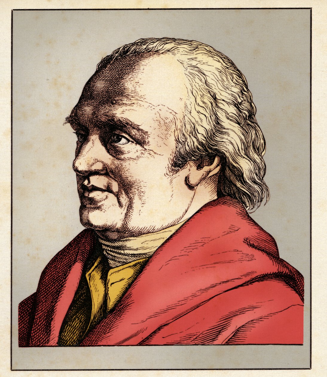 Frederick William HERSCHEL (15. November 1738-25. August 1822) (Stich) von Hugo Bürkner