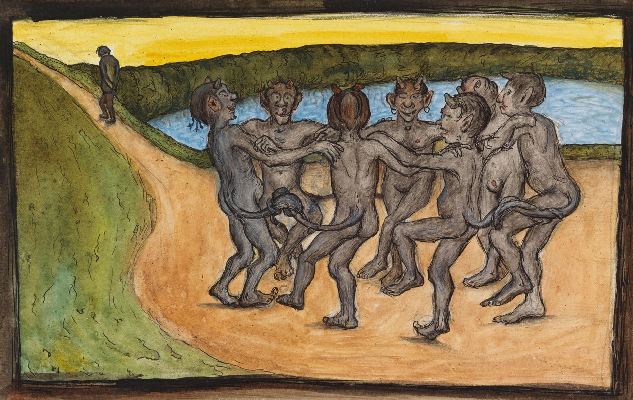 Reigentanz von Hugo Simberg