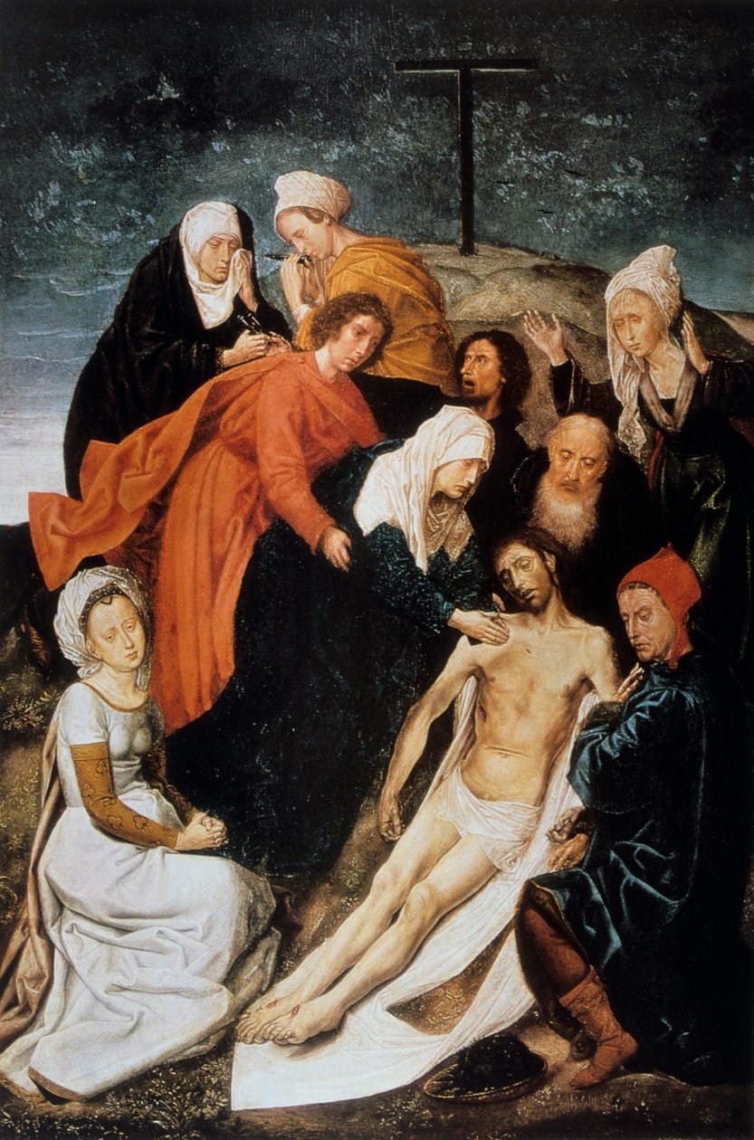 Die Klage, ca. 1479 von Hugo van der Goes