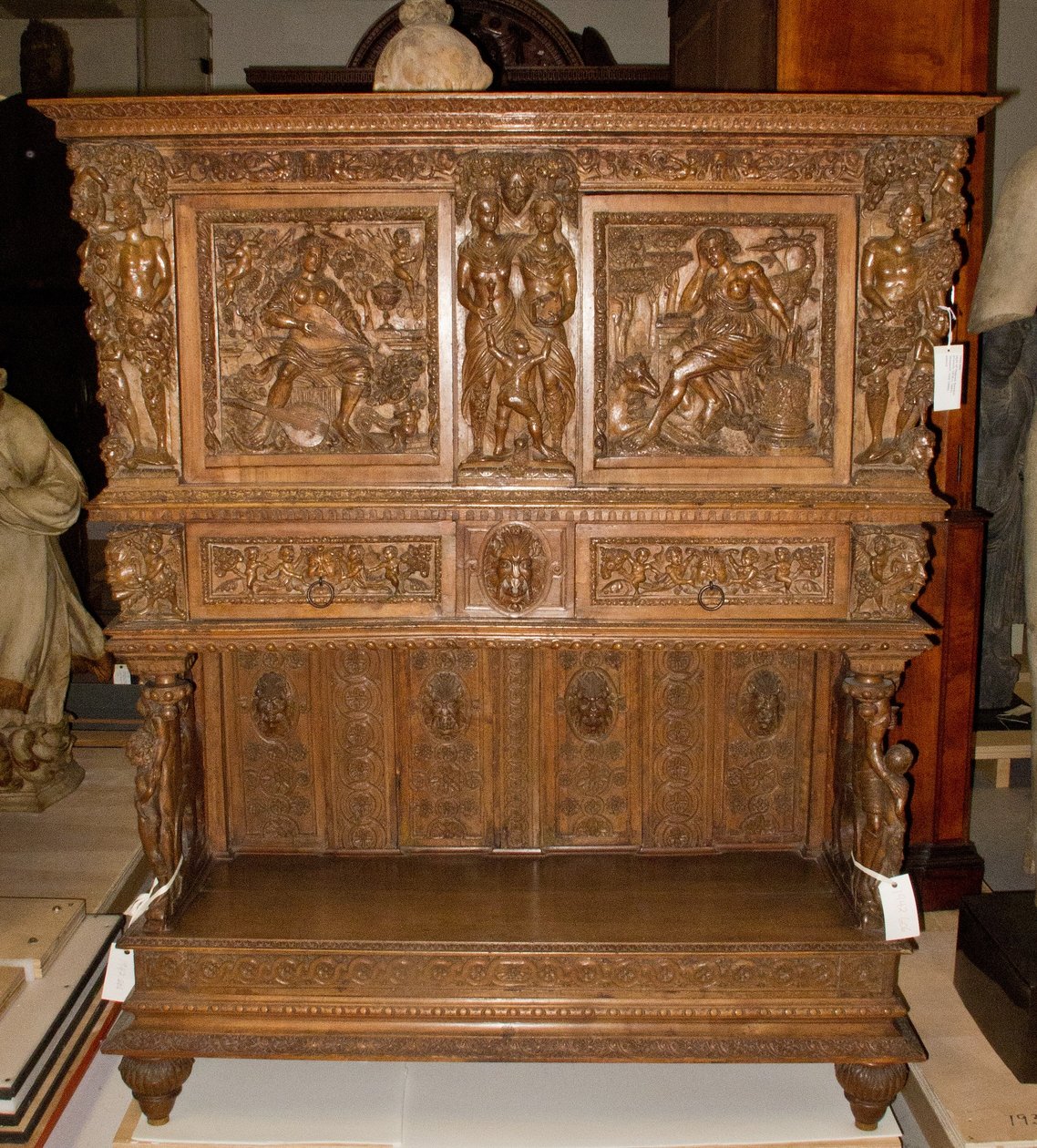 Dressoir, Mitte 1500er Jahre von Hugues Sambin