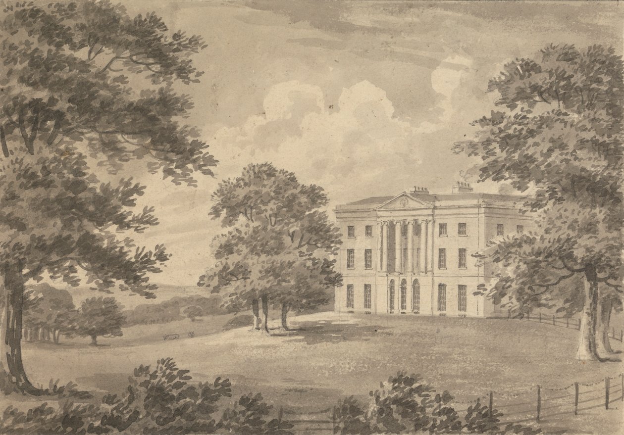 West Hill, der Sitz von D.H. Rucker von Humphrey Repton