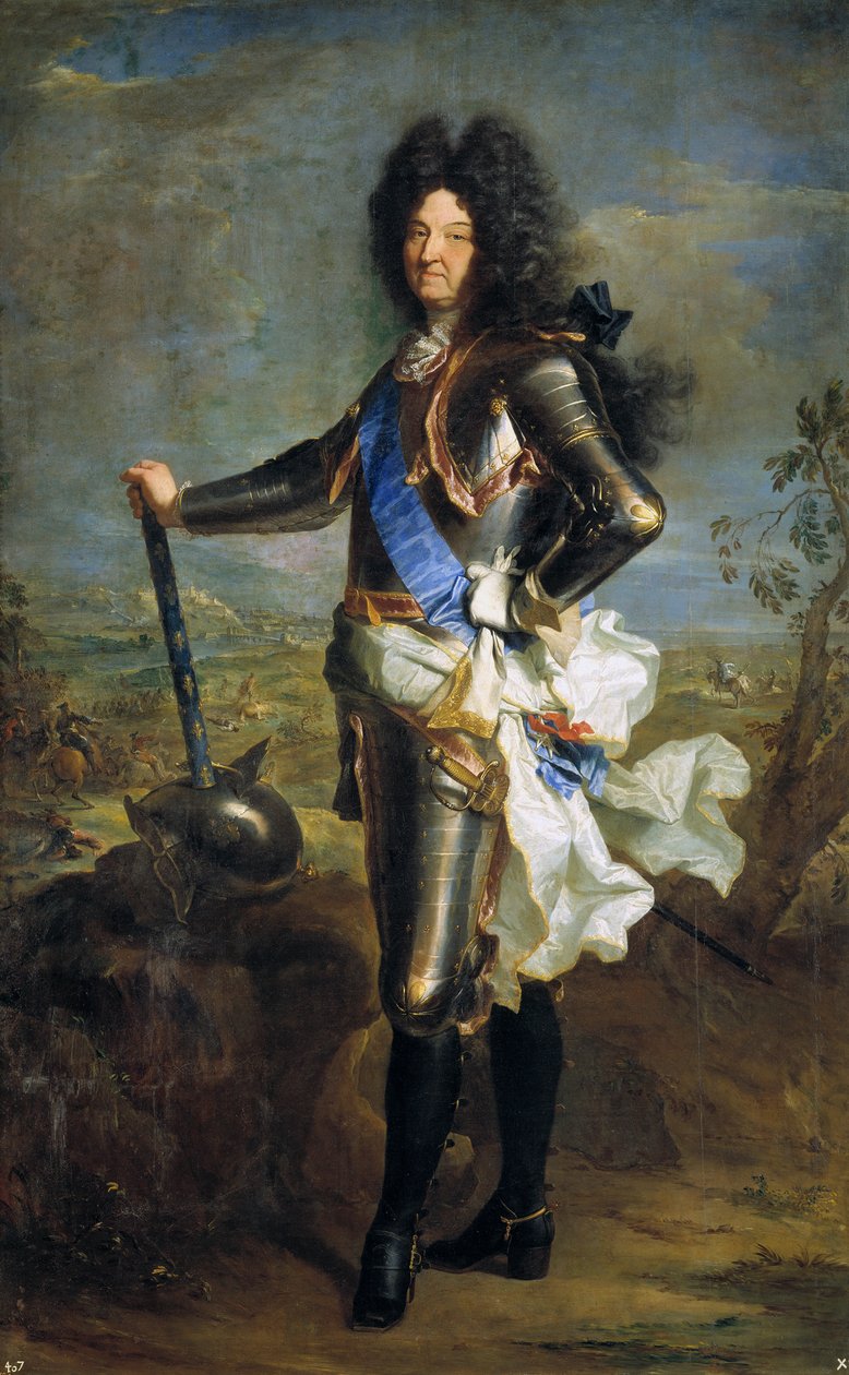 Louis XIV., König von Frankreich 1638-1715, 1701 von Hyacinthe Francois Rigaud