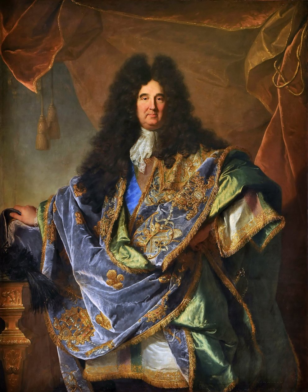 Philippe de Courcillon, Marquis de Dangeau 1638-1720 von Hyacinthe François Honoré Rigaud