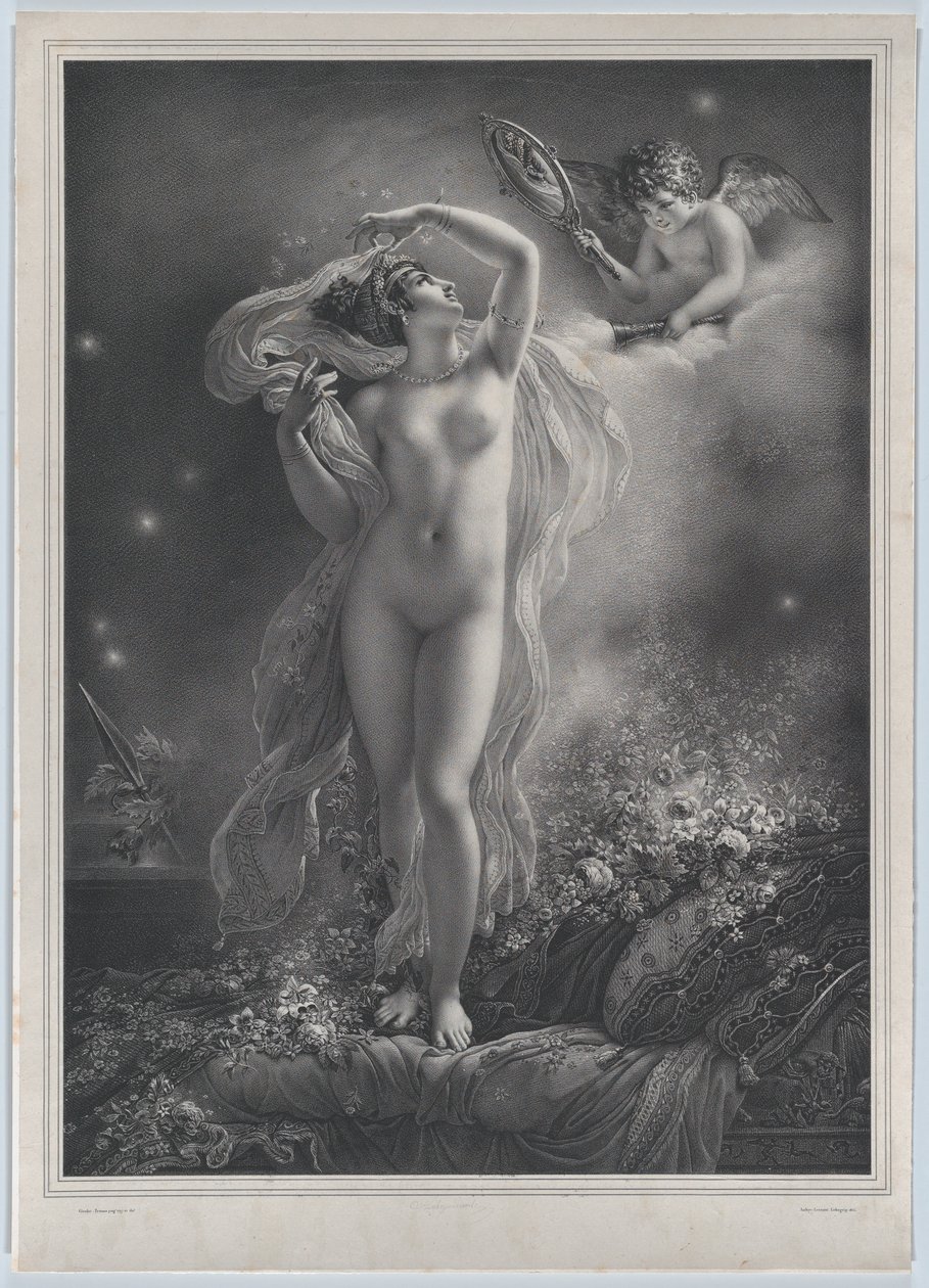 Danaë von Hyacinthe Louis Victor Jean Baptiste Aubry