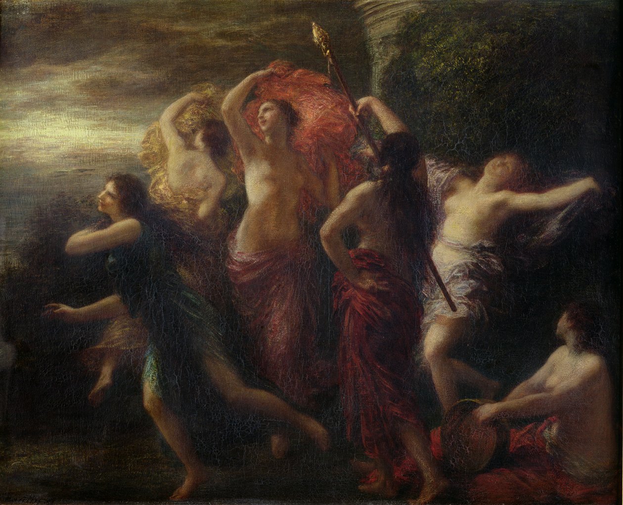 Tänzer, 1891 von Ignace Henri Jean Fantin Latour