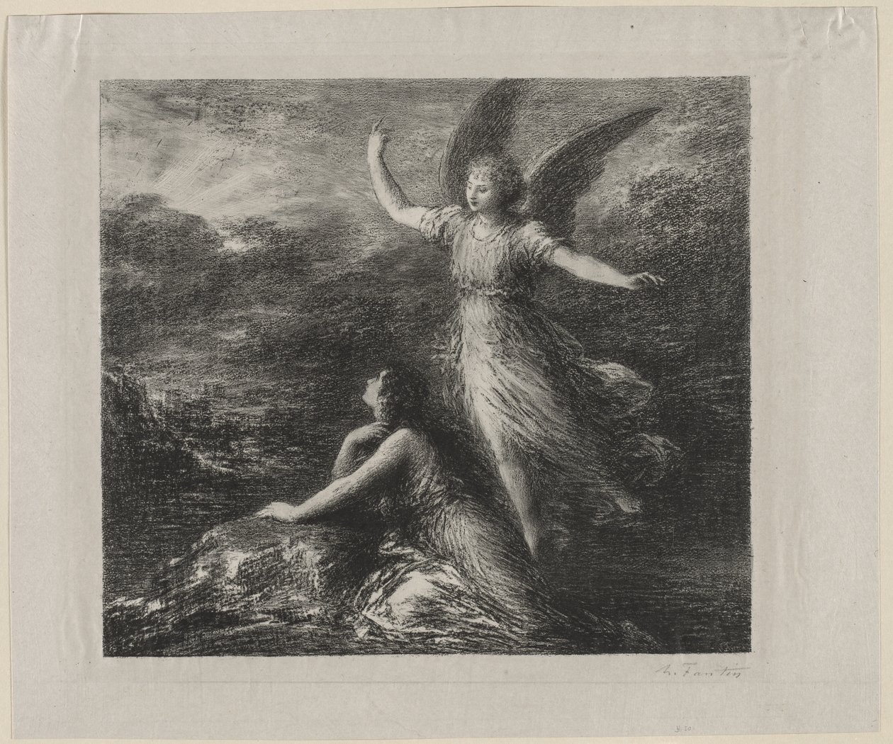 Le Paradis et la Peri, 1884 von Ignace Henri Jean Fantin Latour