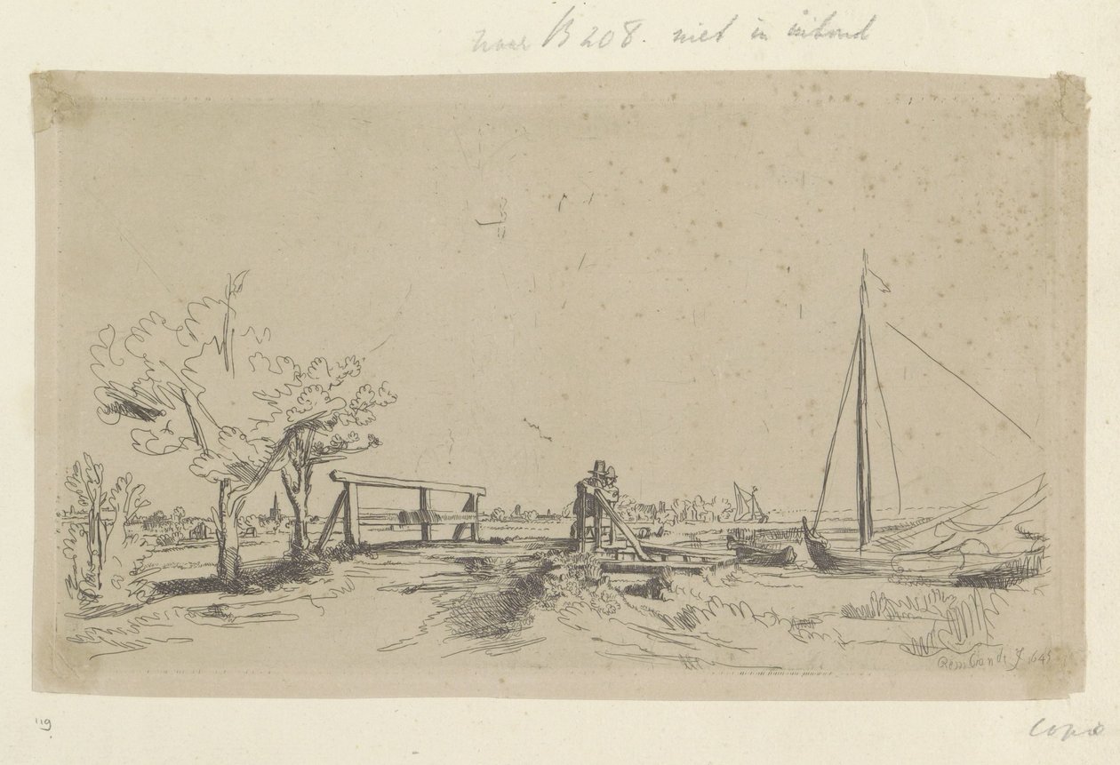 Brücke von Six von Ignace Joseph de Claussin