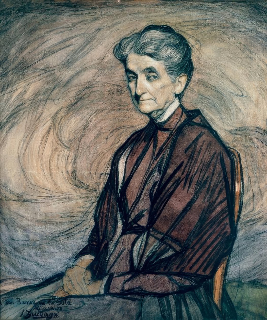 Bildnis Señora de la Sota von Ignacio Zuloaga y Zabaleta