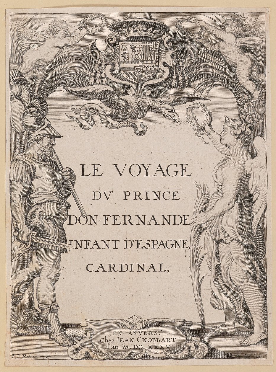 Titelseite für Le Voyage Dv Prince Don Fernande Infant d