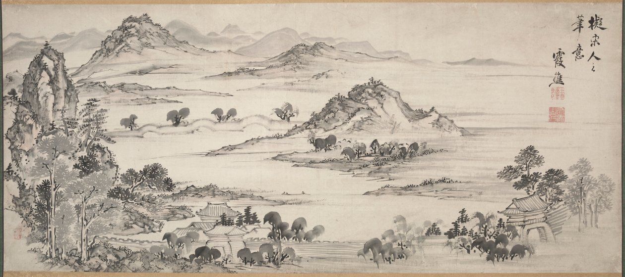 Ansicht des Westsees von Ike no Taiga