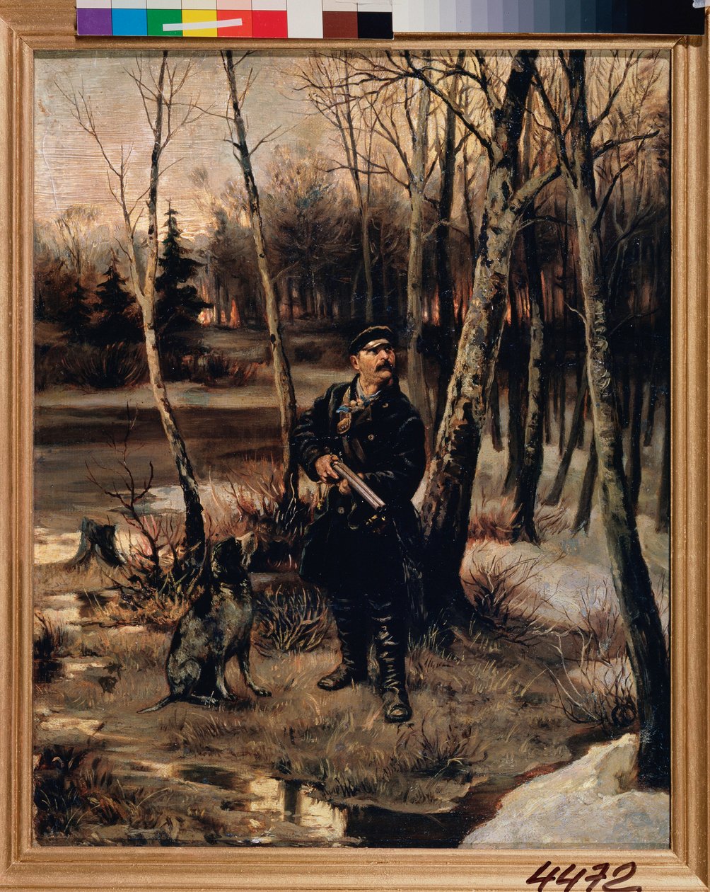 Die Schnepfenjagd von Illarion Mikhailovich Pryanishnikov