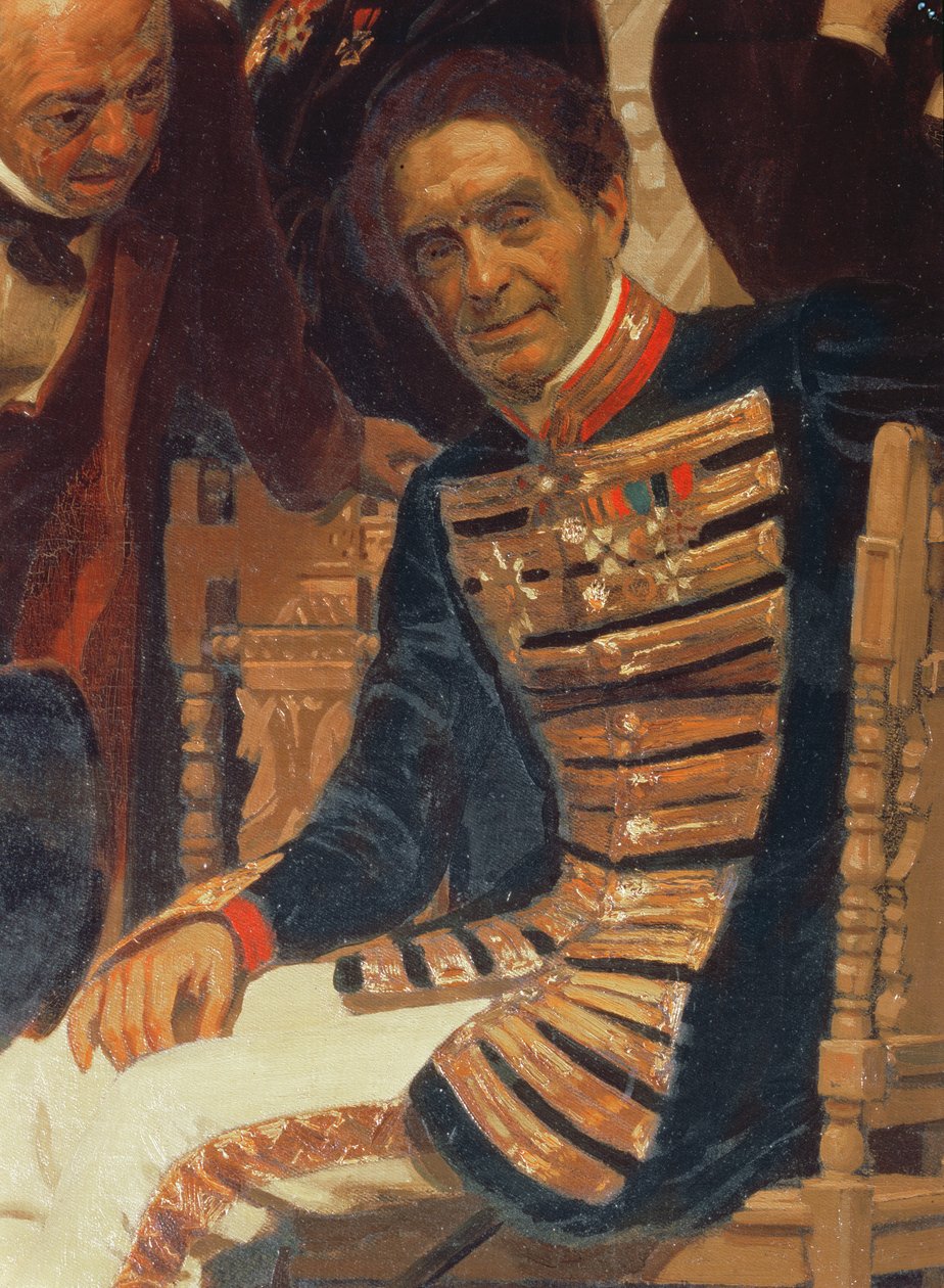 Graf Aleksei Lvov, aus 'Slavonic Composers' (Detail)